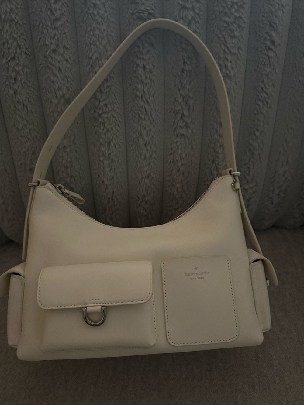 Kate Spade Leather Shoulder Bag | Cashew